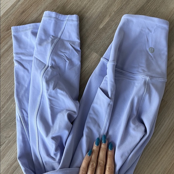 Lavender Lululemon align with pockets leggings - Picture 1 of 2
